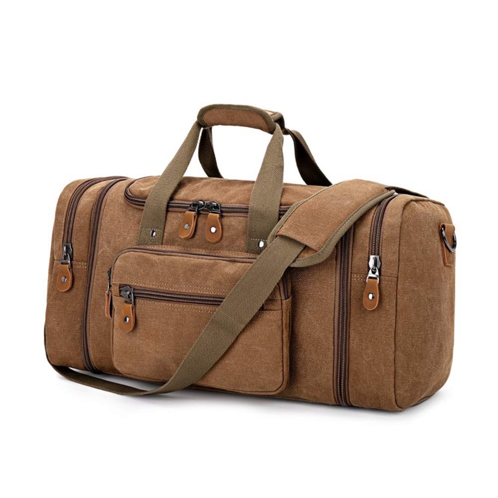 Canvas Duffle Bag Travel 50L/60L Duffel Weekender